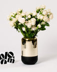 French Vanilla Spray Roses