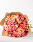 Coral Peony Bouquet
