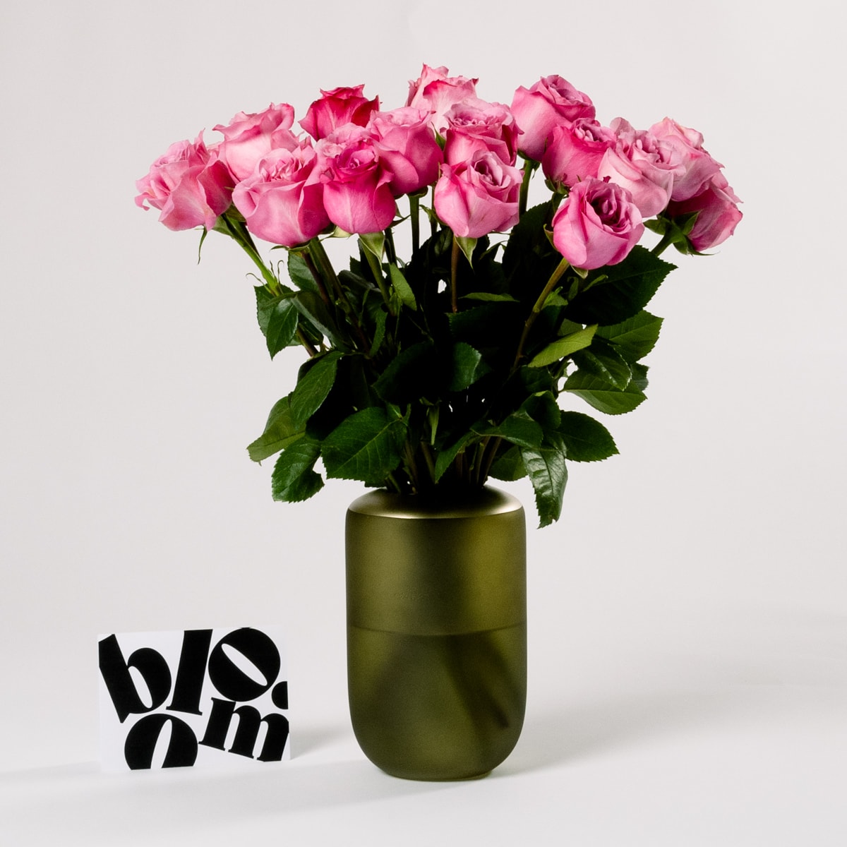 Pink Cerise Roses Flower Delivery | UK Flower Delivery | Bloom – By Bloom